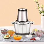 Tocator electric, vas din inox , capacitate 2 litri + Rasnita electrica pentru cafea si alte alimente