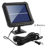 Set 4 Lampa 100 LED COB putere 100W cu incarcare solara si senzor de miscare