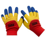 Set 4 unelte pentru gradinarit cu maner verde + manusi de lucru CADOU