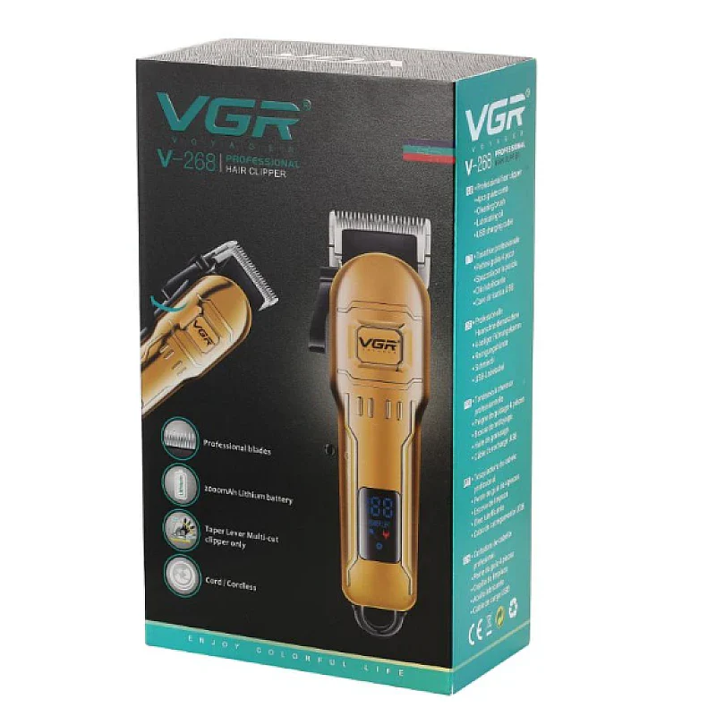Aparat profesional de tuns VGR V 268 USB 10W