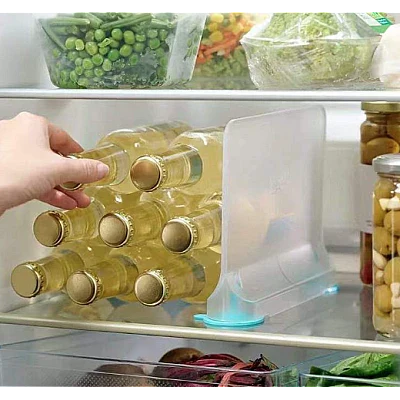Set 2 x Separator transparent pentru frigider