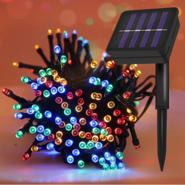 Set 2 x Instalatie LED pentru exterior cu incarcare solara