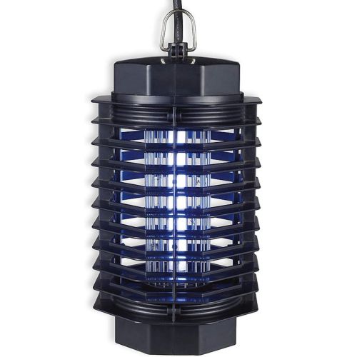Ventilator de tavan cu LED, 40W, control de la distanta, 52cm x 18cm, alb + Lampa Lampa UV impotriva insectelor, tantarilor si mustelor CADOU