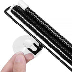 Jaluzea cu ventuze, retractabila, semi-opac