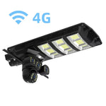 Lampa Solara cu Camera Supraveghere 450W, IP65, Detectie Miscare, Panou Solar Integrat, Monitorizare 24/7, Control Telefon, Rotatie 360°