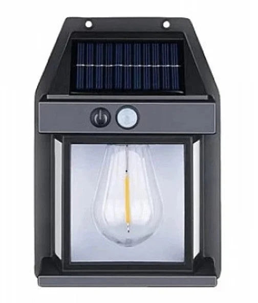 Set 5 Lampi solare de perete cu senzor de miscare Led IP65 3W 3.7v