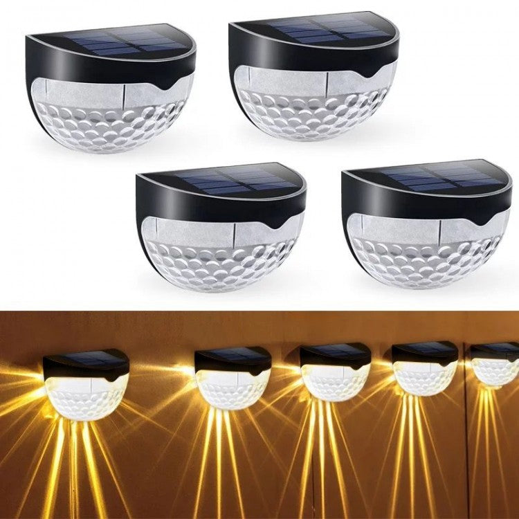 Set Lampi Solare LED de Perete cu Senzor Lumina
