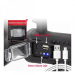 Lanterna LED, reincarcabila, functie powerbank