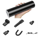 Aspirator Auto Portabil, cu Acesorii, 120 W, 7000 Pa, Negru