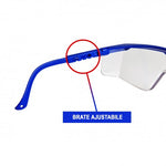 Motocoasa electrica, 2 acumulatori, 48V, 20.000 RPM + Manusi de lucru, tricot + latex, marime universala si Ochelari Ajustabili De Protectie CADOU