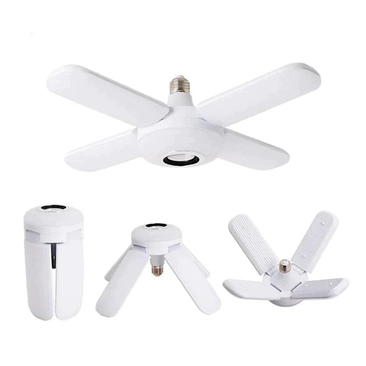 Bec cu 4 brate cu lumina multicolora, cu functie muzicala prin bluetooth, telecomanda inclusa