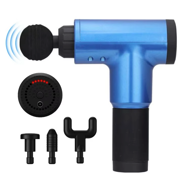 Aparat de Masaj Profesional Electric - Terapie Musculara Avansata cu Baterie Lithium-Ion