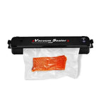 Aparat de sigilat si vidat Vacuum Sealer S, 90W, 5 pungi incluse + Set 4 suporti anti-zgomot și anti vibratii pentru mașina de spălat