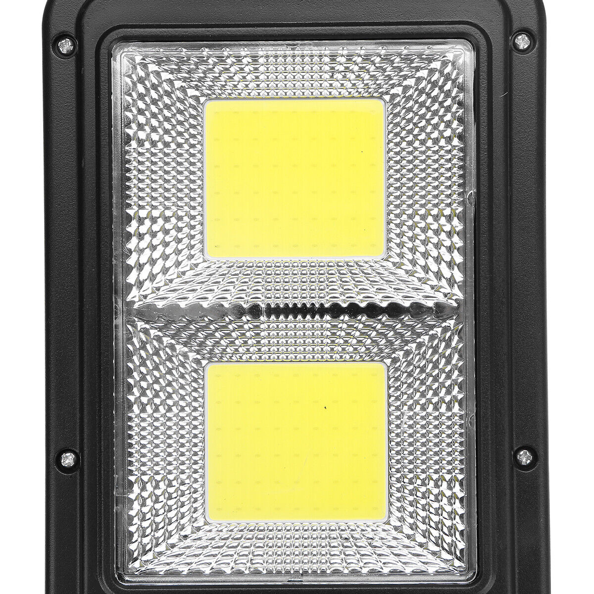 Set 4 Lampi cu incarcare solara, 108 LED-uri COB, senzor de miscare si telecomanda