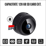 Set 2 x Camera video Wi-Fi 1080p HD, NightVision, Senzor de miscare + 2 x Card 32GB CADOU