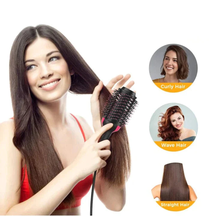 Perie Electrica One Step 3in1 cu Aer Cald, 1000 W