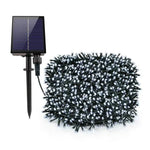 Instalatie cu incarcare solara, 500 LED, 50 metri, 12-14 ore de functionare
