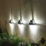 3+1 CADOU Lampa Solara de Perete, 3 LED, Reincarcabil, IP65