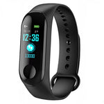 Bratara fitness M3, ecran TFT 0.96 inch, bluetooth, masurare ritm cardiac si alte functii ale organismului