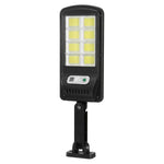 Set 5 lampi solare Jortan, 8 celule, 160 LED-uri COB, Telecomanda + 5 Lampi solare cu 100 LED, senzor de miscare CADOU