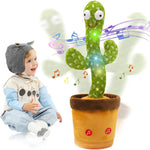 Jucarie audio educativa, limba engleza, 224 de cuvinte + Jucarie Interactiva de Plus Cactus Dansator cu USB CADOU