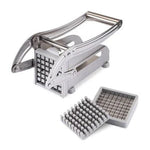 Aparat inox pentru feliat cartofi pai si legume foarte sau fructe, cu 2 site diferite.