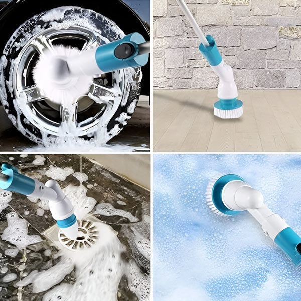 Perie rotativă electrică pentru curățare