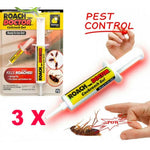 Set 3 x Insecticid tip seringa, solutie antigandaci RoachDoctor