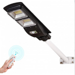 Lampa solara stradala LED, Jortan 120W, suport, telecomanda
