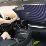 1+1 CADOU Copertina parasolar auto impotriva razelor UV, fixare prin ventuze