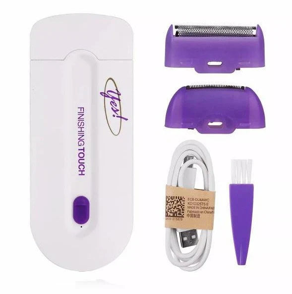 Epilator reincarcabil cu lumina, tehnologie Sensa-Light, Finishing Touch Yes