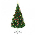 Brad De Craciun 180 Cm + Set Complet Accesorii Pentru Impodobit