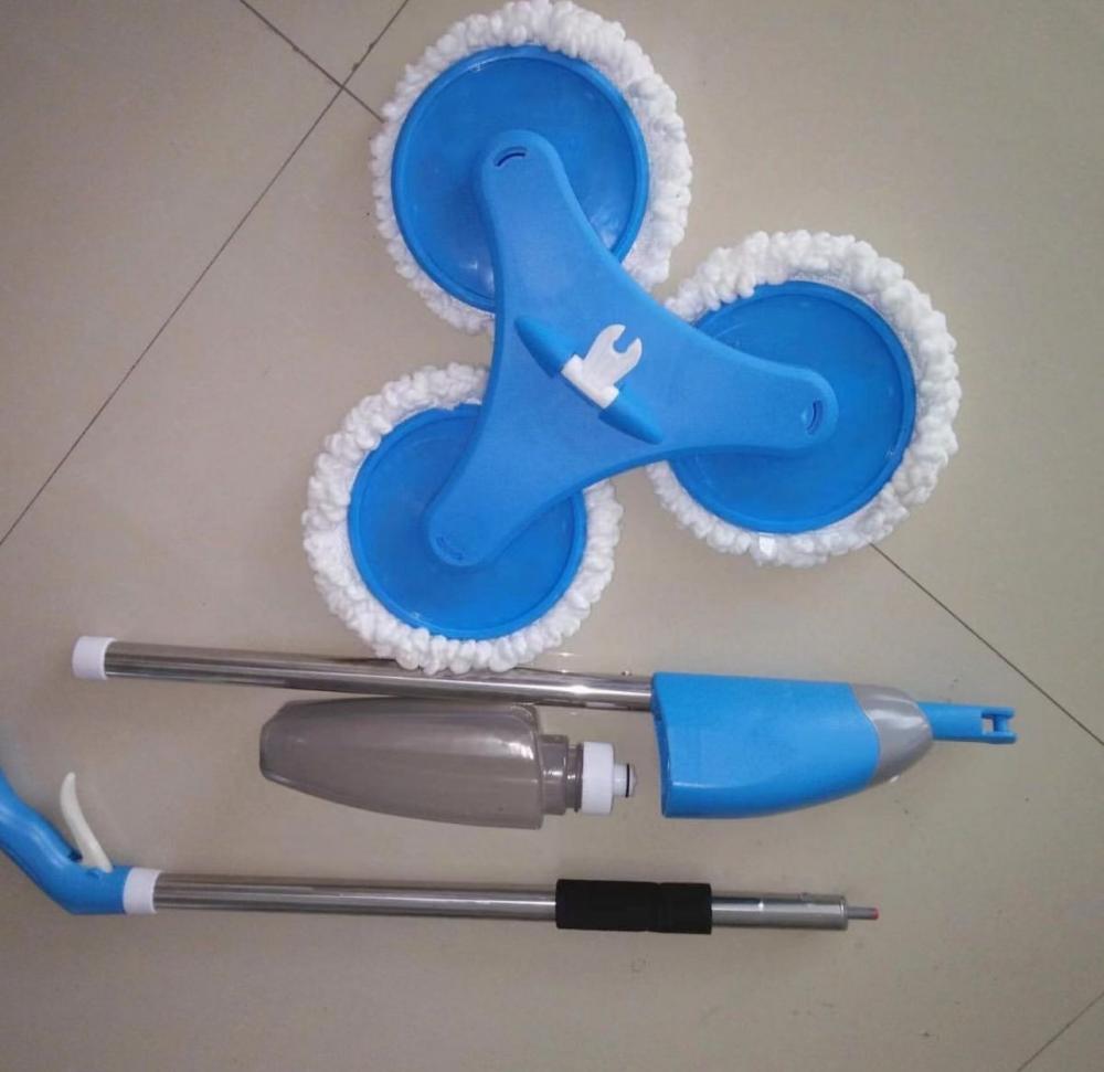 Mop triplu cu pulverizator, Spray Mop 600 ml