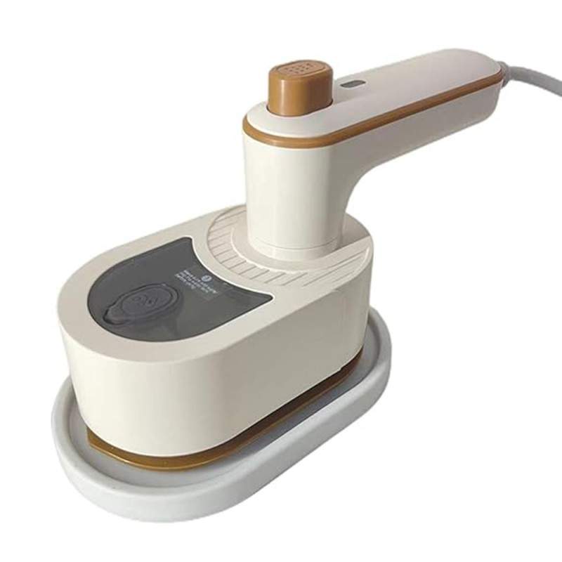 Mini fier de calcat electric cu abur, Portabil, Calcare Verticala Si Orizontala, Pentru Calatorii, Incalzire Rapida, Rezervor De Apa 50ml, Alb