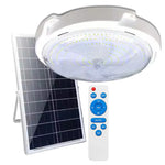 Plafoniera solara 100W Jortan, 108 LED, cu senzor de amurg incorporat si telecomanda + Lampa solara cu 100 LED CADOU