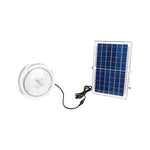 Plafoniera solara 60W Jortan, 74 LED, cu senzor de amurg incorporat si telecomanda + Lampa solara cu 100 LED CADOU