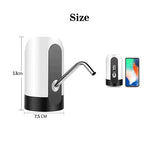 Pompa electrica cu USB pentru butelii cu apa
