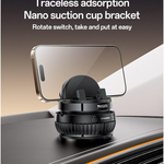 1+1 CADOU Suport auto pentru telefon, antiderapant si ultra stabil, cu pad din silicon