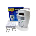 Alarma wireless cu 2 telecomenzi si senzor de miscare cu infrarosu