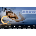 Lampa Moon RGB cu ceas cu alarma, lumina si sunet, difuzor Bluetooth si incarcator rapid wireless