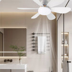 Ventilator de tavan cu LED, 40W, control de la distanta, 52cm x 18cm, alb + Lampa Lampa UV impotriva insectelor, tantarilor si mustelor CADOU