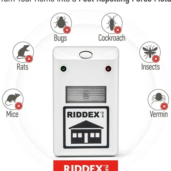 Set 5 x Aparat anti-insecte si rozatoare Pest Repeller Riddex Plus