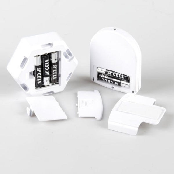 Set 3 lampi LED wireless, cu telecomanda, tip spot, pe baterii