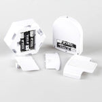 Set 3 lampi LED wireless, cu telecomanda, tip spot, pe baterii