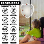 1+1 CADOU Plasa pentru Usa cu Inchidere Magnetica, Anti-Insecte, 210x100 cm