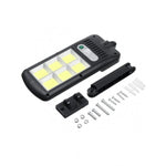 Set 4 X Proiector solar 6 celule, 30W, cu senzor de miscare, sistem prindere inclus