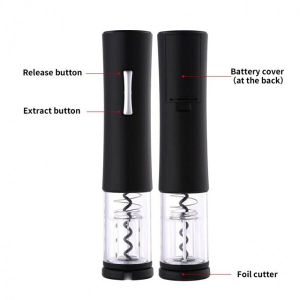 Tirbuson electric pentru vin