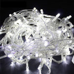 1+1 CADOU Instalatie franjuri 12m, 300 LED-uri, de exterior, interconectabile