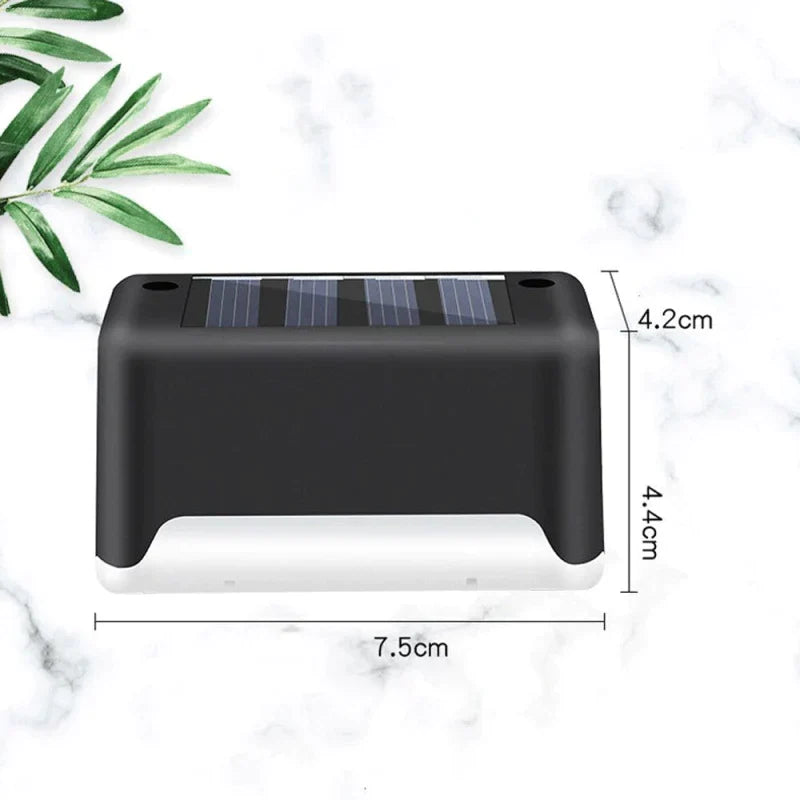 Set Lampi Solare pentru Trepte sau Terase, Senzor de Lumina