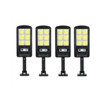 Set 2 X Proiector solar 6 celule, 30W, 120 LED, cu senzor de miscare + Lanterna multifuntionala Swat CADOU